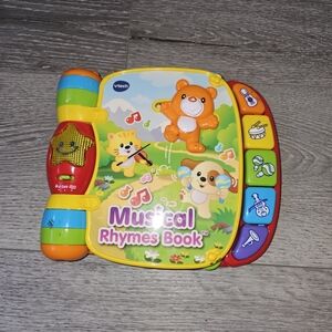 Vtech Musical Rhymes Book - Multicolor